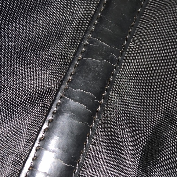 Authentic Prada Tessuto Spazzolat Nylon Briefcase Crossbody Bag - Picture 8 of 16